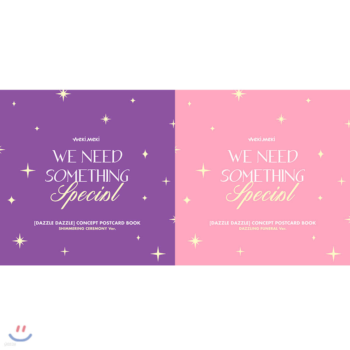 

Weki Meki - DAZZLE DAZZLE - OFFICIAL MD [CONCEPT POSTCARD BOOK] (Randomly sent out of 2 versions)