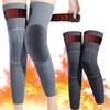 Thickened Winter Knee Pads Plus Velvet Leg Sleeves Durable Warm Knee Sleeve  Universal