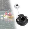 Boats Railing Mounting Base Canoes Kayak Star Mount Base Inflatable Boats Sea Fishing Rod Holder Mount Base Easy to Install