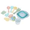 Beach Toys Set Collapsible Sand Bucket and Shovels Set Interactive Kids Sand Toys for Beach Party   Activities