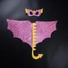 Dinosaur Cape Wing-Like Costume with Tail Comfortable for Young Children