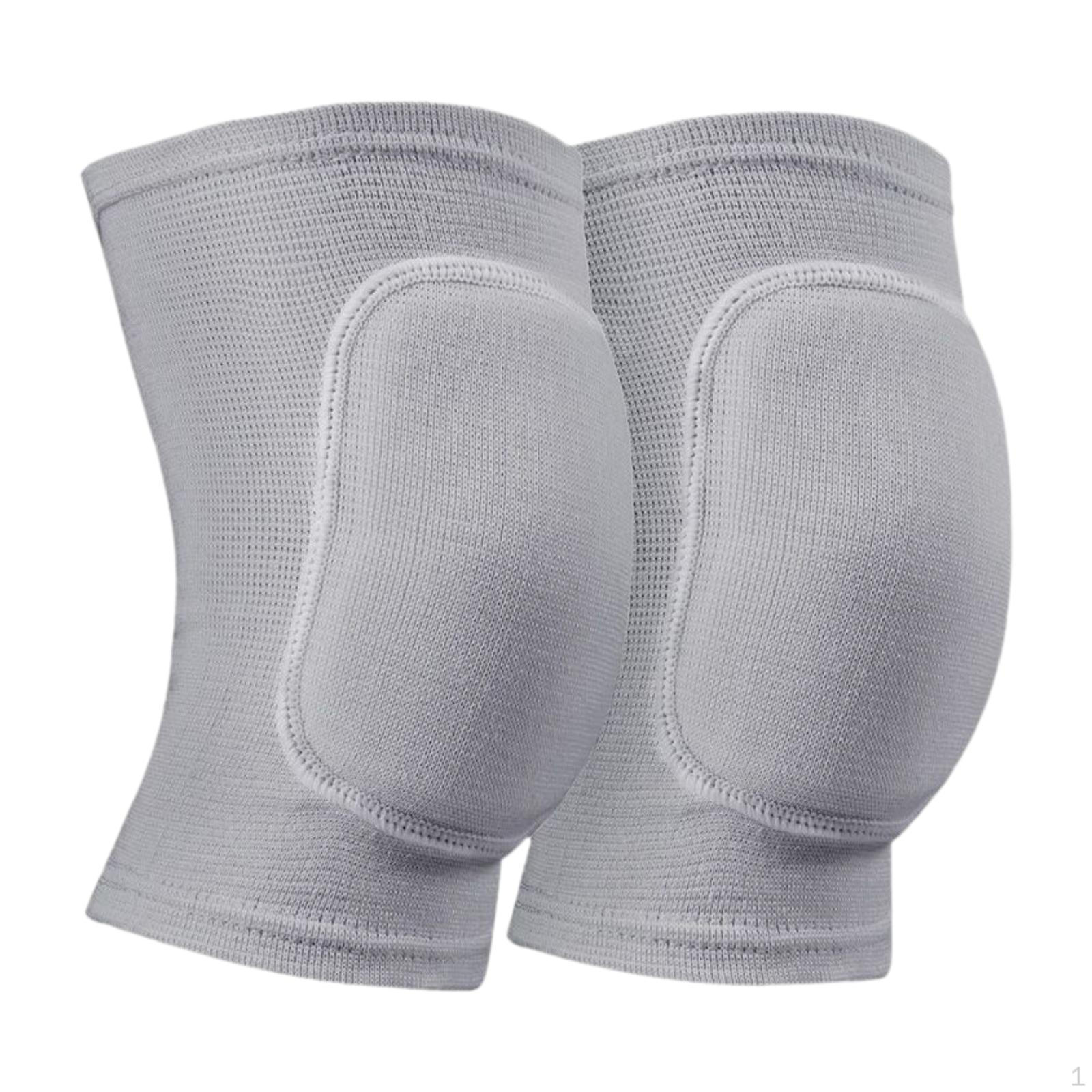 

2 Pack Breathable And Portable Football Knee Support Brace for Skiing, Weightlifting, Tennis серый