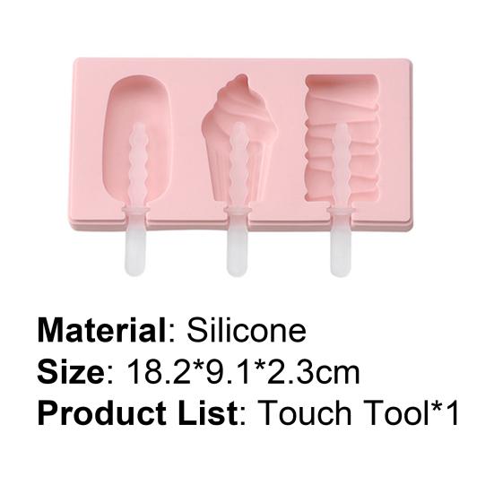Ice Pop Maker Non-stick Easy To Clean Silicone Summer Ice Cube