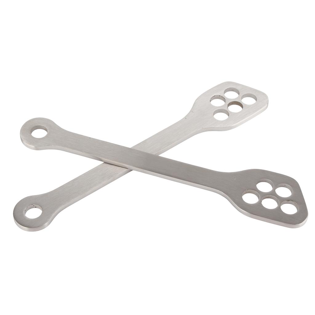 20?30mm Adjustable Rear Lowering Link Kit 304 Stainless Steel Replacement for EX250 EX300 ZX?6R