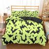 Halloween Duvet Cover Set Flying Vampire Bedding Set Bats Witchcraft Magic Polyester Comforter Cover King Size for Boys Girls