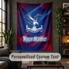 Wall Tapestry Crystal Palace Print Custom Name Text Wall Hanging Home Decor