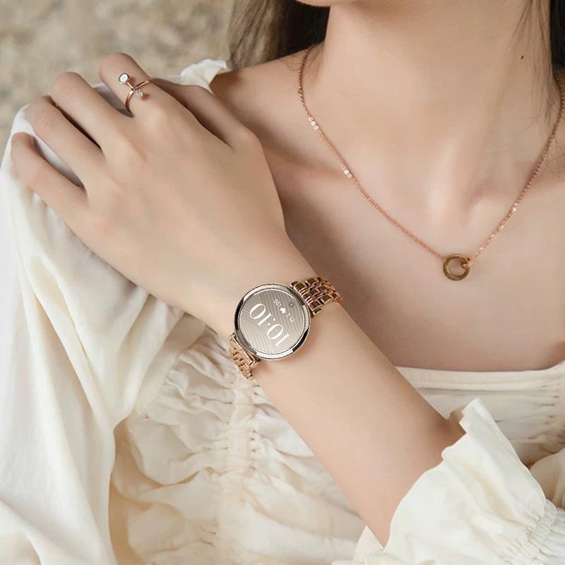 Für Garmin GARMIN Lily2 neue Uhrband Schnell Damen Uhr Metall Edelstahl Lily 2 Mädchen Smart Armband Mode Armband 14mm