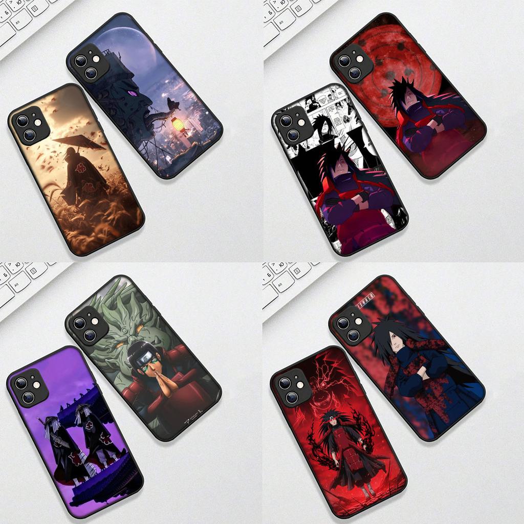 Cover for Samsung Galaxy S20 S22 S21 FE Ultra Plus A07 A17 A15 A16 A25 A57 A37 Casing Silicone Phone Case Uchiha Narutos Madara