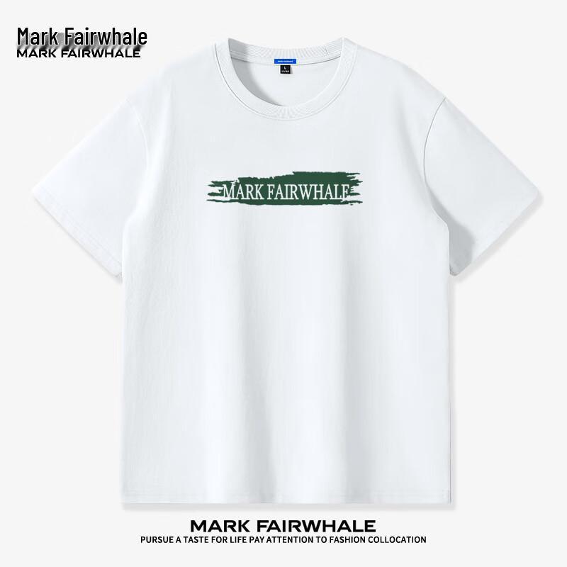 Mark Fairwhale Men s Pure Cotton Loose Fit Short Sleeve T-Shirt 3XL