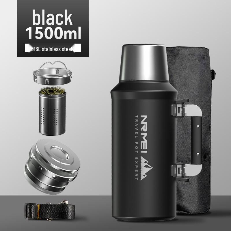 316L Stainless Steel 3L Insulated Thermos Flask for Outdoor Travel and Car Use