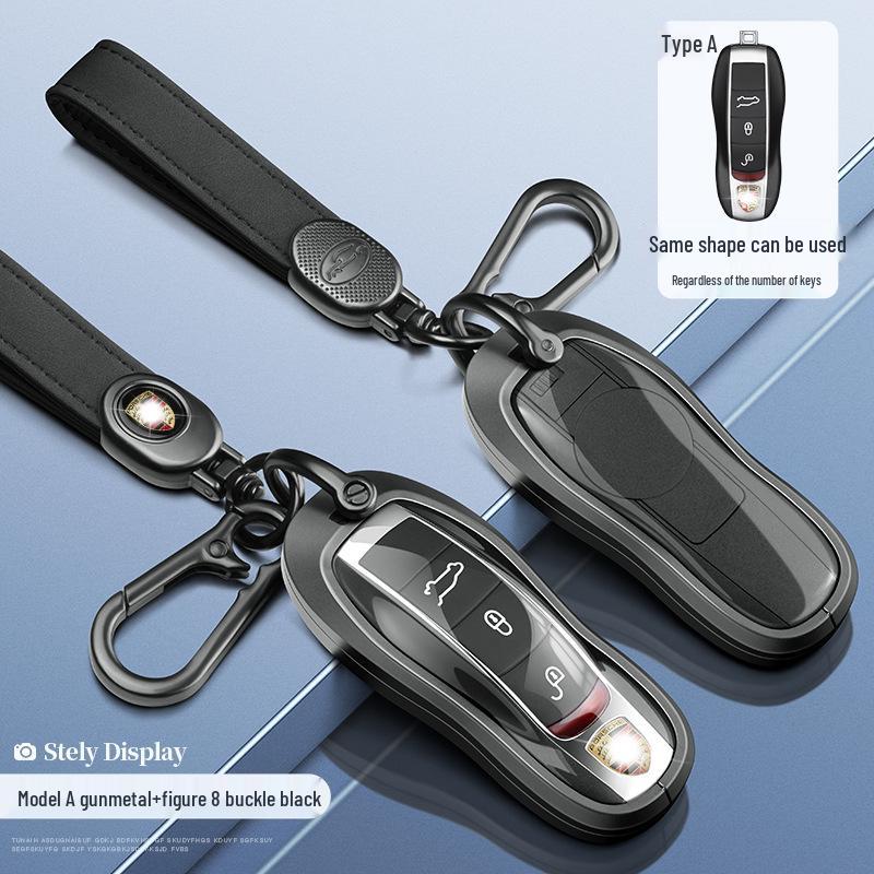 Porsche Key Case Shell for Panamera, Cayenne, Macan, 911