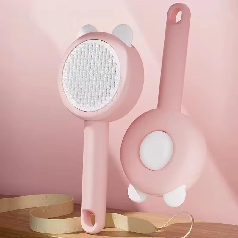 Cat Special Rabbit Ear Needle Comb Pet Dog Grooming Brush Floating Hair Remover Comb Pet Hair Cleaning Artifact Accessories