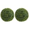 52 Cm Artificial Eucalyptus Balls In a Set of 2, UV-Resistant Decorative Plants with 1086 Leaves for Indoor and Outdoor