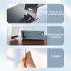 Phone Stand Foldable Self-adhesive Non-deformable Stainless Steel Not Effect Phone Using Lazy Phone Bracket Mobile Phone Accessories