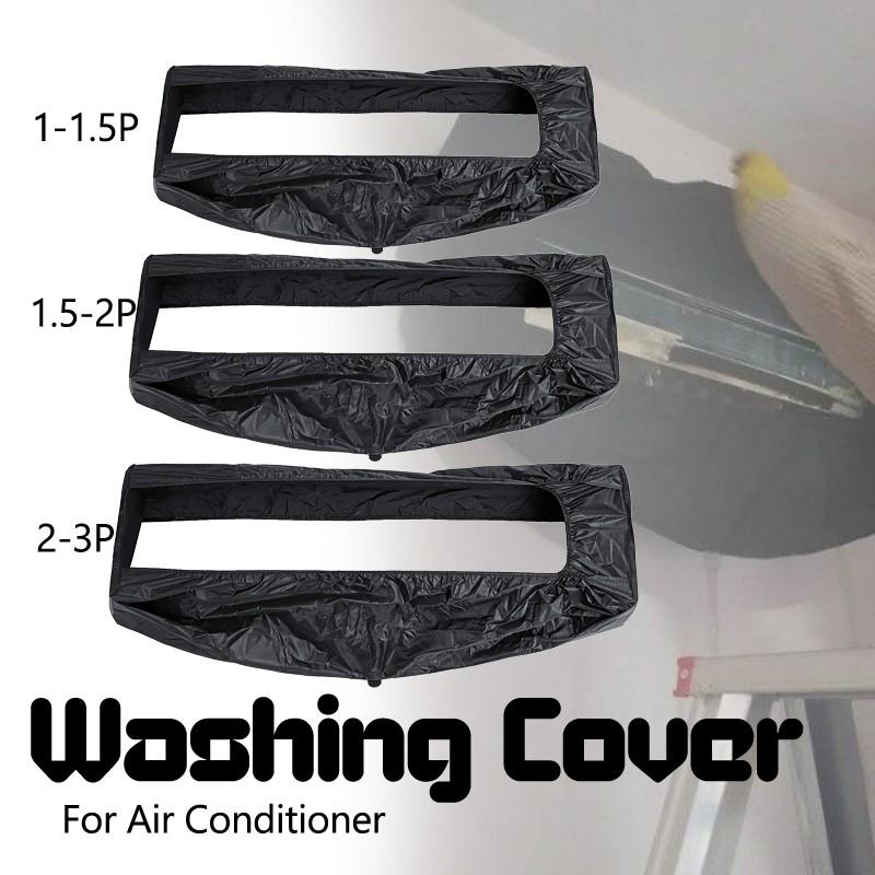 

Чистящая крышка кондиционера для мытья пыли для 2-3P домашнего подвесного кондиционера водонепроницаемый чистый протектор 1.5-2P