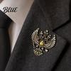 Brooch im Vintage-Stil Adler Metallnadel Design mit doppelköpfigem Adler Reversnadel