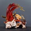 Dragon Ball Anime Figure Model Dragon Fist Sjj3 Goku Erupt Scene Super Saiyan Peripheral Statue Toys Birthday Decoration Gift
