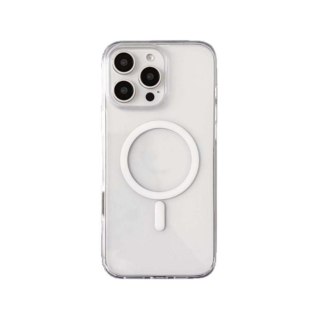 Transparent Magnetic AI Button Mobile Phone Case Is Suitable for Apple 16PROMAX Anti-drop 16RPO Large Hole Protective Case 16.