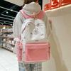 Schoolbag1011 New Schoolbag Women Ins Junior High School Girls Niche Bow Fashion Middle and High School Students Fresh Backpack