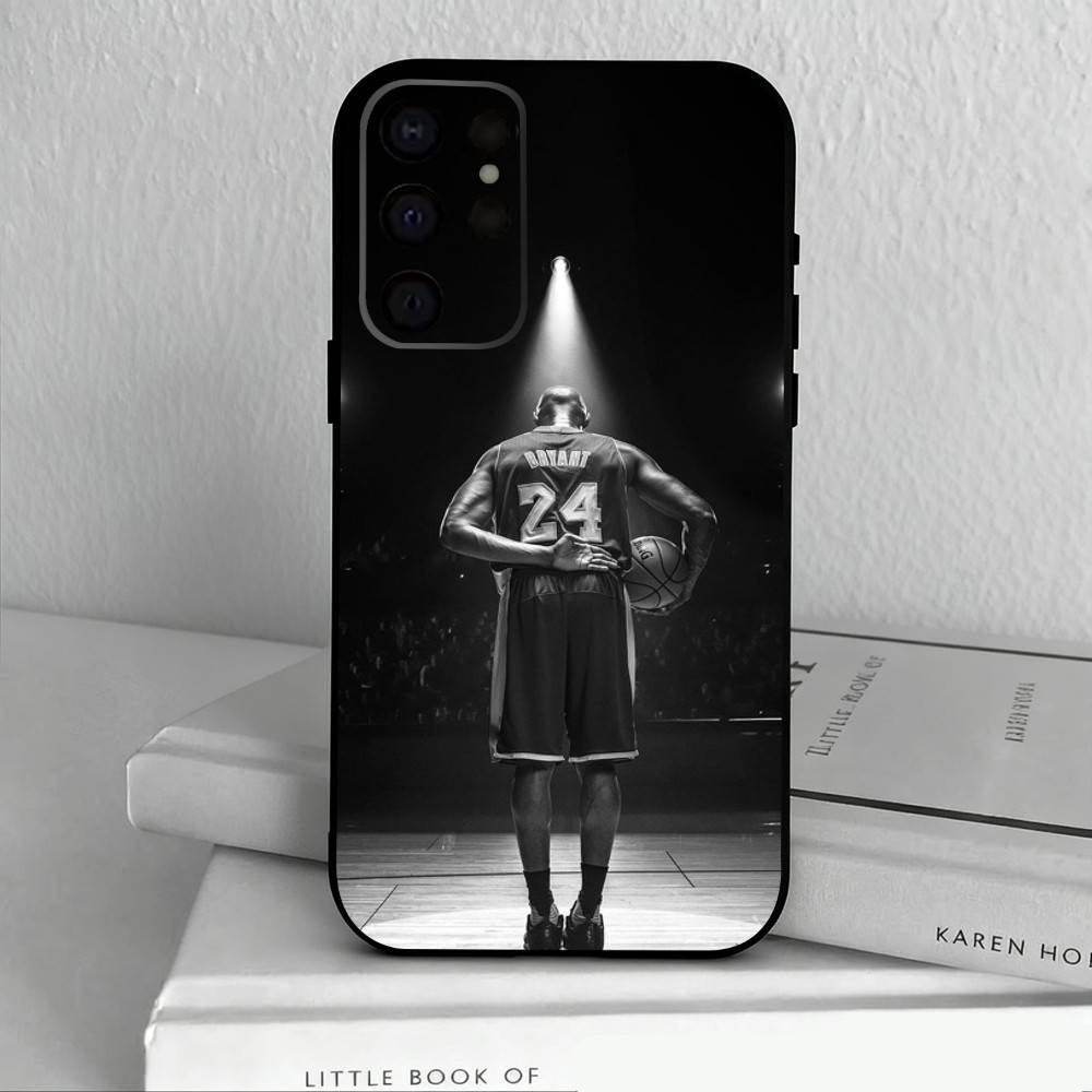B-Basketball K-Kobe-E B-Bryant-T 8 24 Phone Case For Samsung S25,24,23,22,30,21,10,9,Ultra,Plus,Lite,FE,4,5 G Soft Black Case