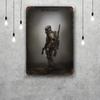Metro 2033 Metal Signs Wall Decor Vintage Tin Signs Captain Metal Poster Decor for Bar Pub Club Wall Decoration