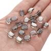 10Pcs Special Shiny Colors Crystal Glass Cute Cat Head Shape Charm Beads for Necklace Bracelet Earring DIY Jewelry Making