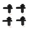 Durable-4Pcs Universal Car Vehicle Interior Door Courtesy Light Lamp Switch Button Part 700836705970 For Car Door Courtesy Light