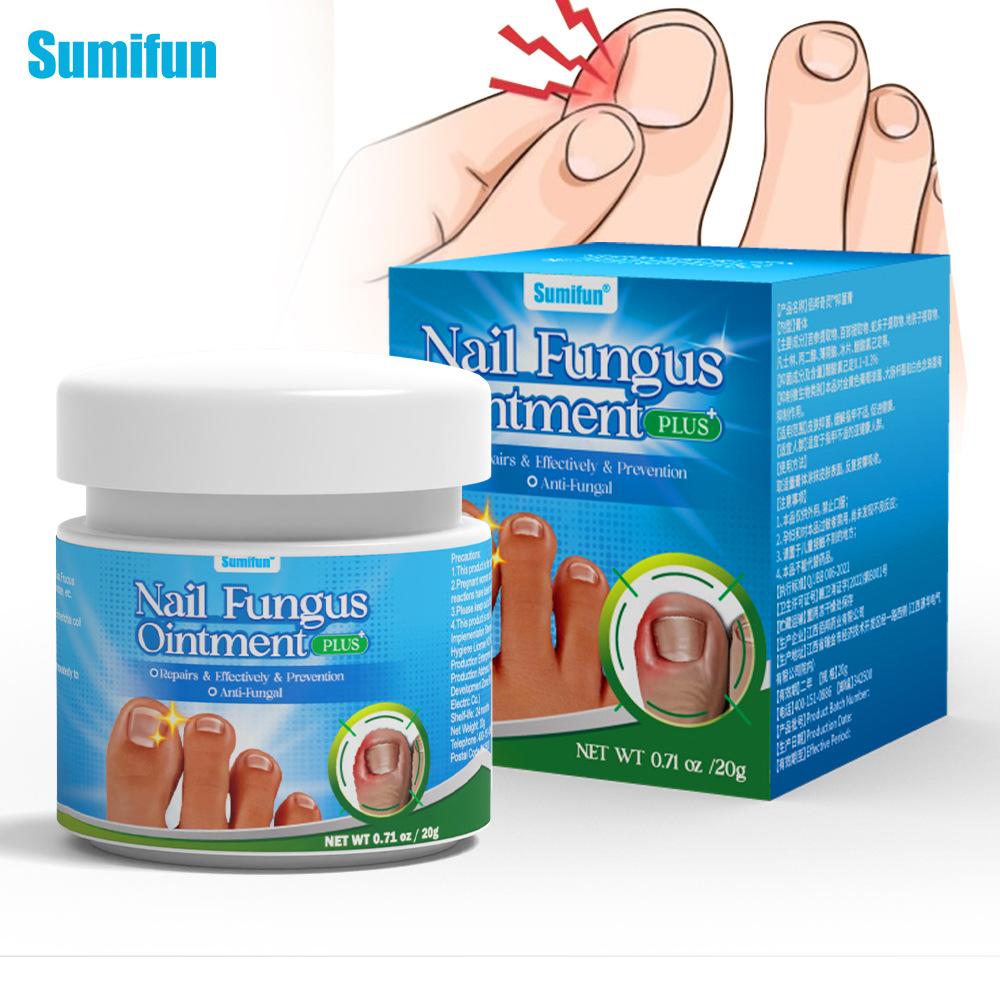 Sumifun 20/40/100 ML Toenail Correction Repair Ointment Relieve Nail Fungus Infected Brightening Soft Nails Health Nourish Moisturize Cream