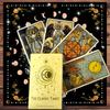 O Baralho de Cartas de Tarô Clássico 78 Peças Para Iniciantes Fáceis Adivinhação do Destino Festa Jogo de Tabuleiro de Mesa Brinquedo