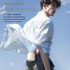 Portable Hanging Fan for Camping and Cycling - Long Battery Life, Heatstroke Prevention, Neck and Waist Wearable Design.