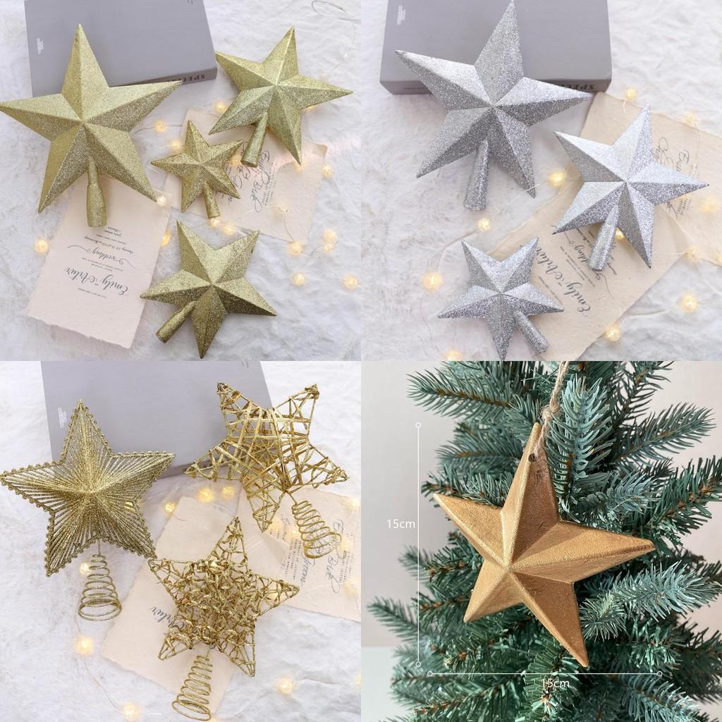 Christmas Tree Topper Star With Modern Design For Holiday Decorations