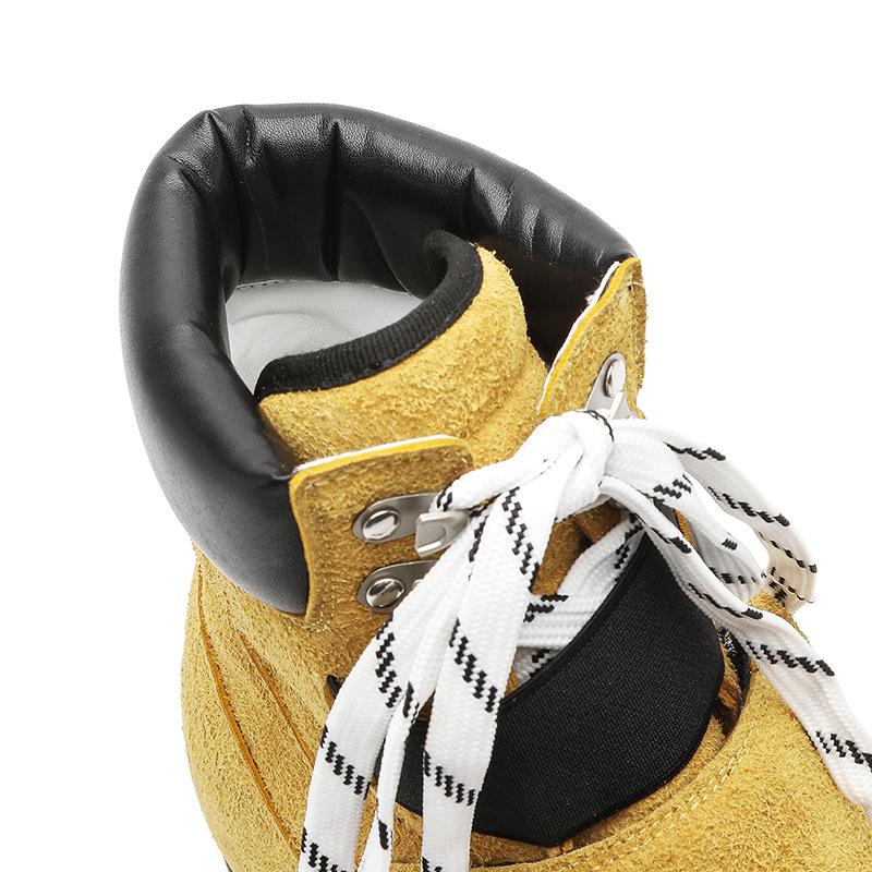 Damen Plateau Stiefel Mode Herren Keile Hohe Absätze Damenstiefel Frauenschuhe 36-45