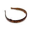 Fashion Leopard Print Foldable Headband Simple Design Versatile Anti-Slip Hairband Hair Accessories Hair Hoop Washing Face