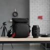 Einfache Wasserdichte SLR-Kameratasche Nylon Anti-Verderb Digitale Umhängetasche Mini Schwarzer Fotografen-Rucksack Mikro-Kamera