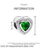 Authentic Metallic Multicolour Heart Charm Bead Charms Bead Charms Compatible With Authentic copper Bracelets Do It Yourself Women Jewellery Gift