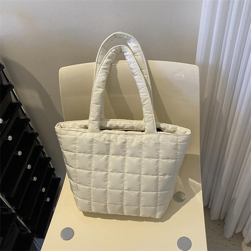 

Большая сумка, повседневная сумка для покупок, сумка через плечо большой емкости, женская сумка-тоут белый