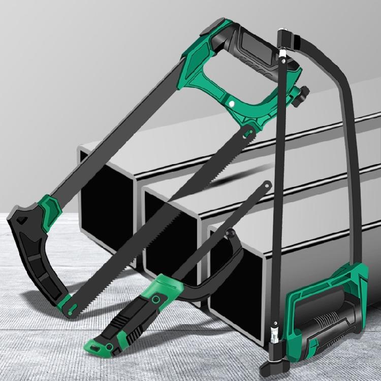 Heavy Duty Small Saw Hacksaw Frame Professional Tool 45°90°Multiangle Cutting