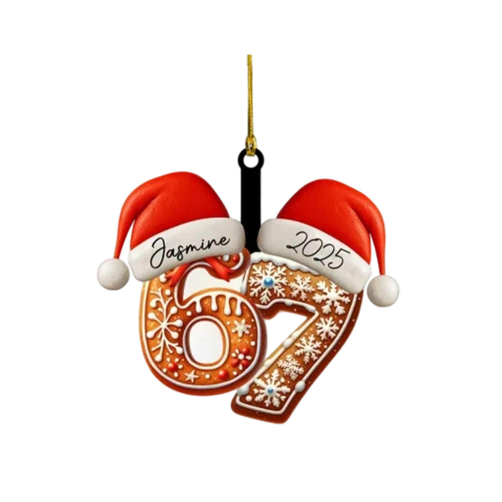 

2D Рождественский Подвесной Декор Бирка на Елку Тематическая Вечеринка Поделки Украшение One Size