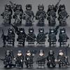 Delta Military Special Forces Police Figure Building Blocks - Ghost Soldier Assembly Toy for Kids