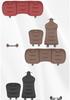 Breathable Nappa Leather Lumbar Support Car Seat Cushion for Mercedes-Benz & BMW