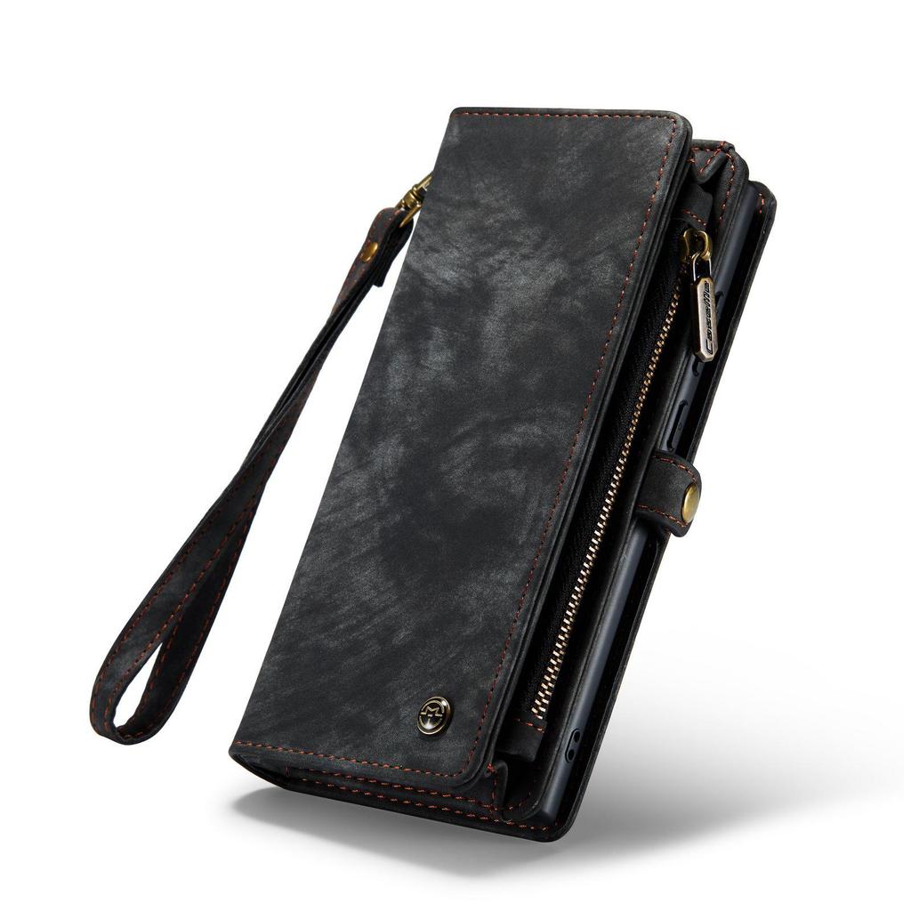 Samsung Galaxy S26 Ultra Zipper Wallet Phone Case - Magnetic, Anti-drop Leather Cover