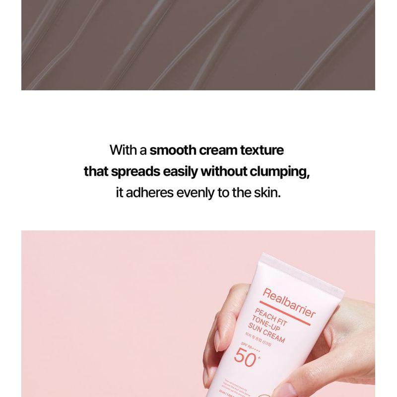 Realbarrier - Crème Solaire Teintée Peach Fit