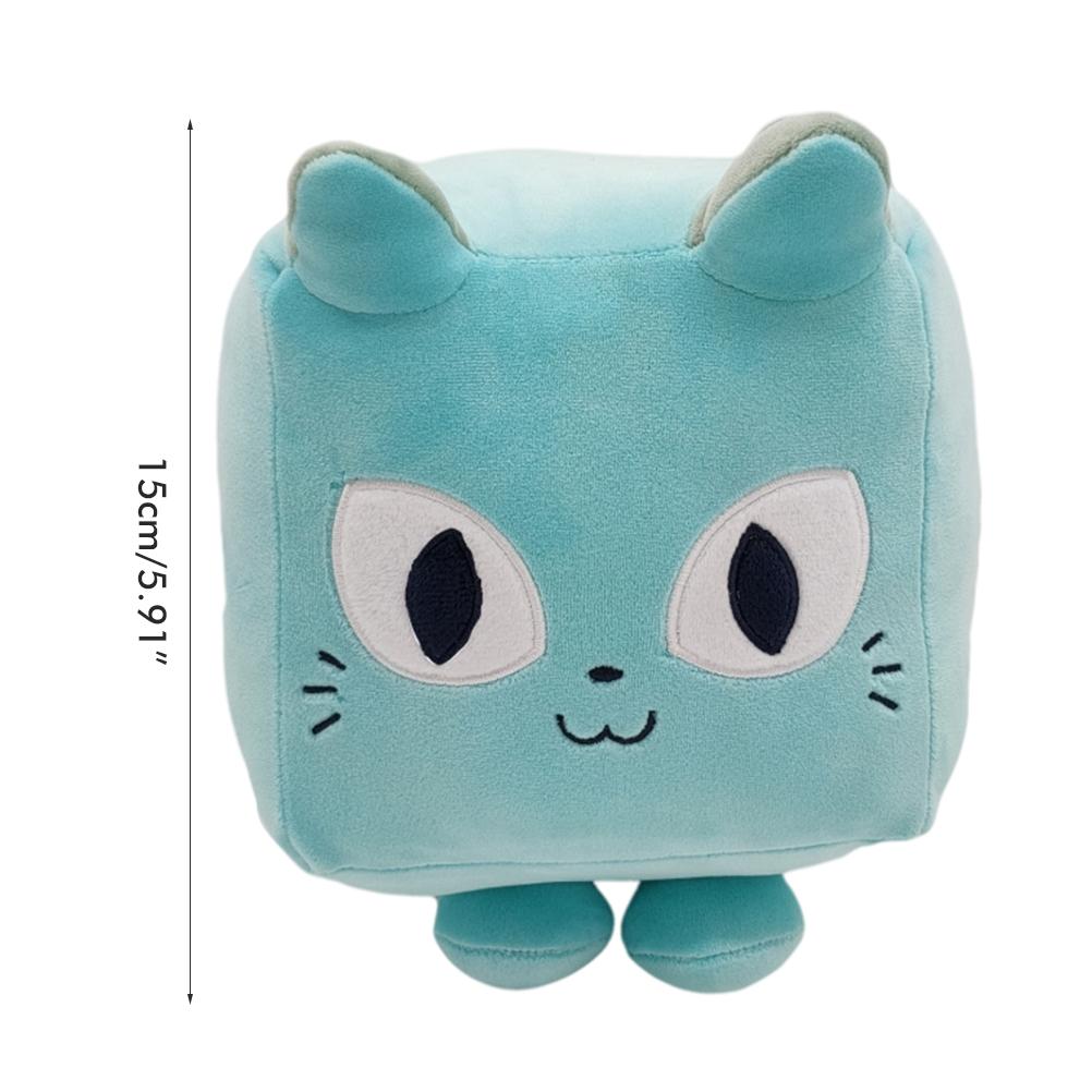Cat Plush Toy Stuffed Animal Throw Pillow Games Figure Cute Cat Soft Toy for Kids Gift Room Decor
