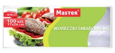 Master Lunch Bags 17cm X 24cm 100 Pieces