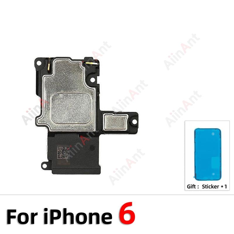 Waterproof Sticker +Flex For iPhone 11 Pro X Xr Xs Max 6 6s 7 8 Plus SE Bottom LoudSpeaker Buzzer Ringer Loud Speaker Flex Cable