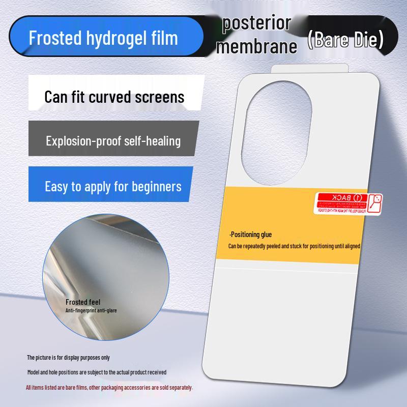 Compatible TPU Hydrogel Self-Healing Matte Film for Oppo Find X9 Pro/X8 Ultra