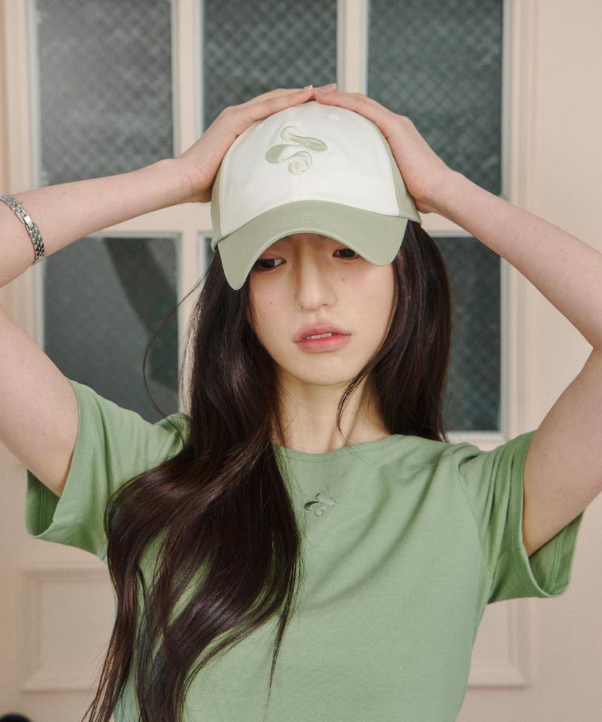 Eobdeulaepeuteu Updraft Logo Color Matched Cap[Green Tea]