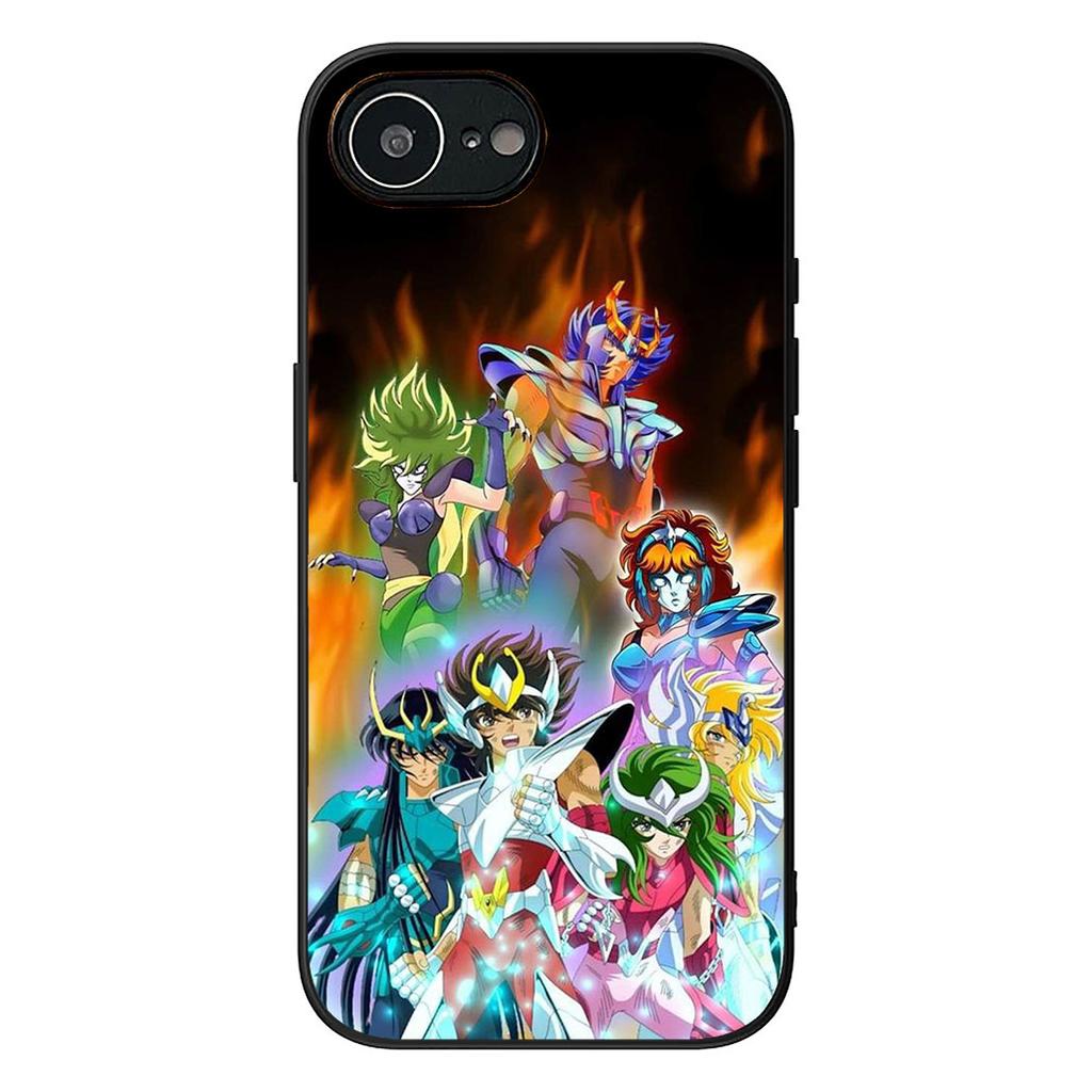 Anime Saint Cartoon Seiya Phone Case for Samsung Galaxy S22 S21 S20 FE Ultra Plus A35 A36 A37 A33 A34 A04 A71 Protective Cover