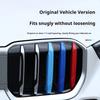 Car Three-color Grille Buckle Car Grill Stripes Front Grid Clips Cover Strips Trim Accessories For BMW X1 U11 2026-2026