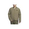 adidas Three-Stripe Logo Warm Windproof Sports Casual Cotton Jacket Men Outerwear Olive-Green JE8570